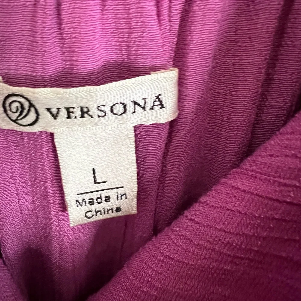 Elegant Purple Maxi Dress size Large